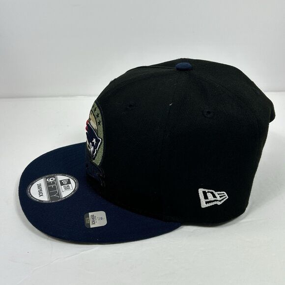 New Era 9Fifty New England Patriots Snapback Hat Salute To Service Military - Picture 3 of 10